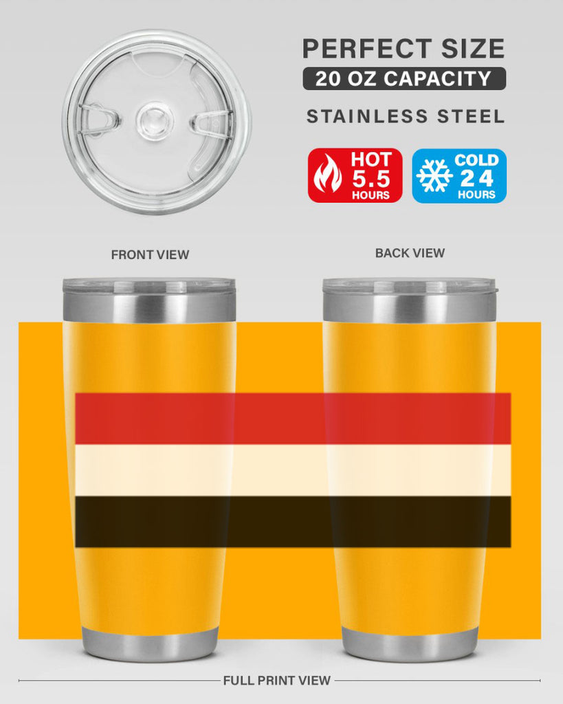 Yemen 3#- world flags- Tumbler