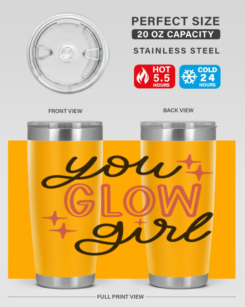 You Glow Girl Style 5#- make up- Tumbler