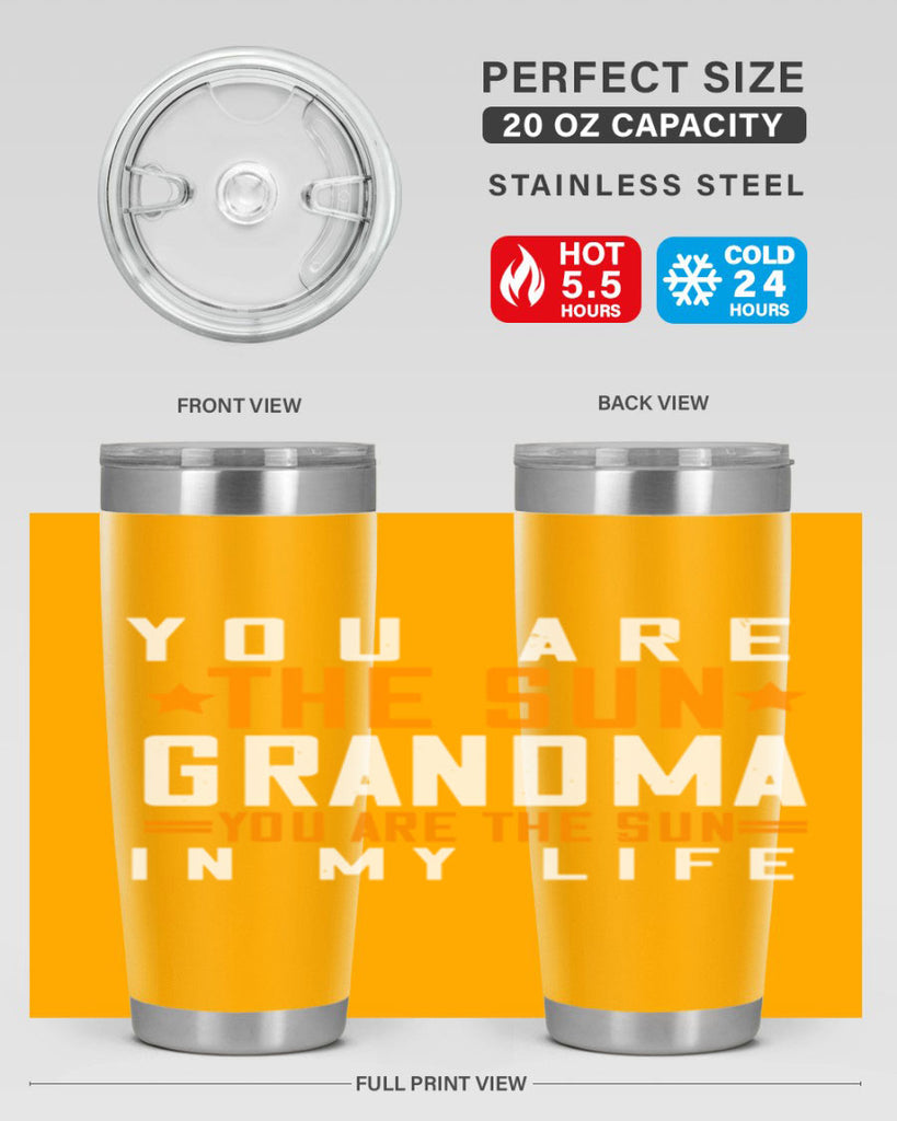 You are the sun Grandma you are the sun in my life 46#- grandma - nana- Tumbler