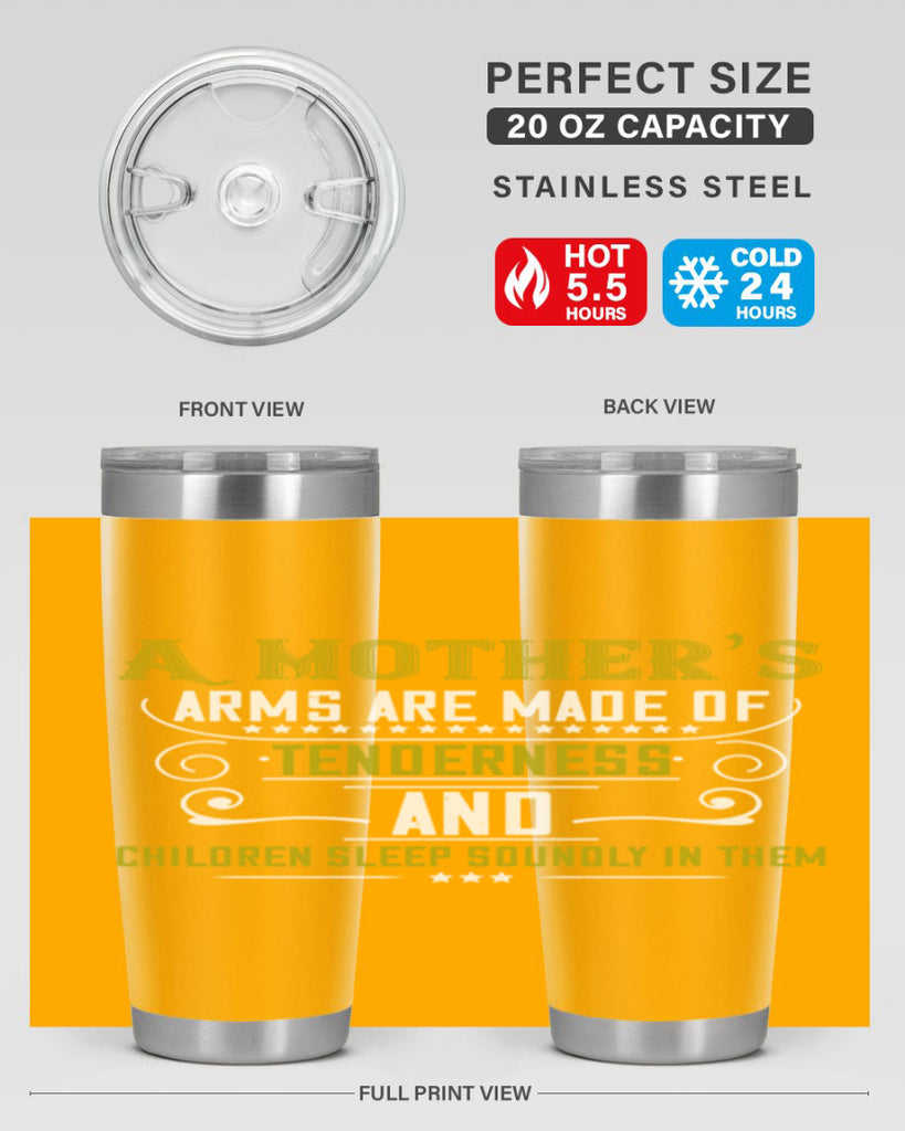 a maothers arms are made of 249#- mom- Tumbler