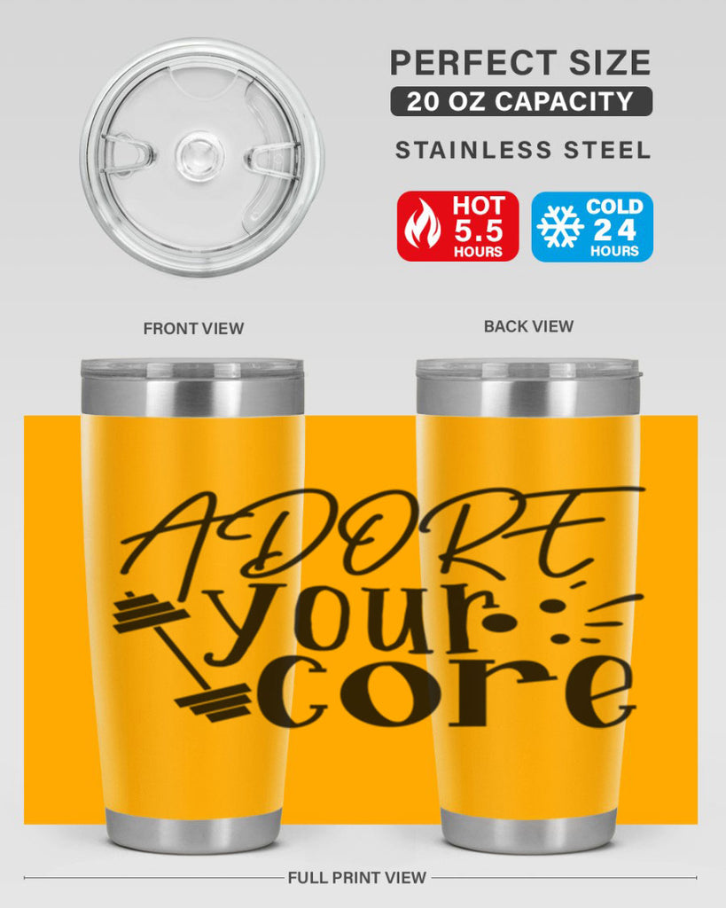 adore your core 53#- gym- Tumbler