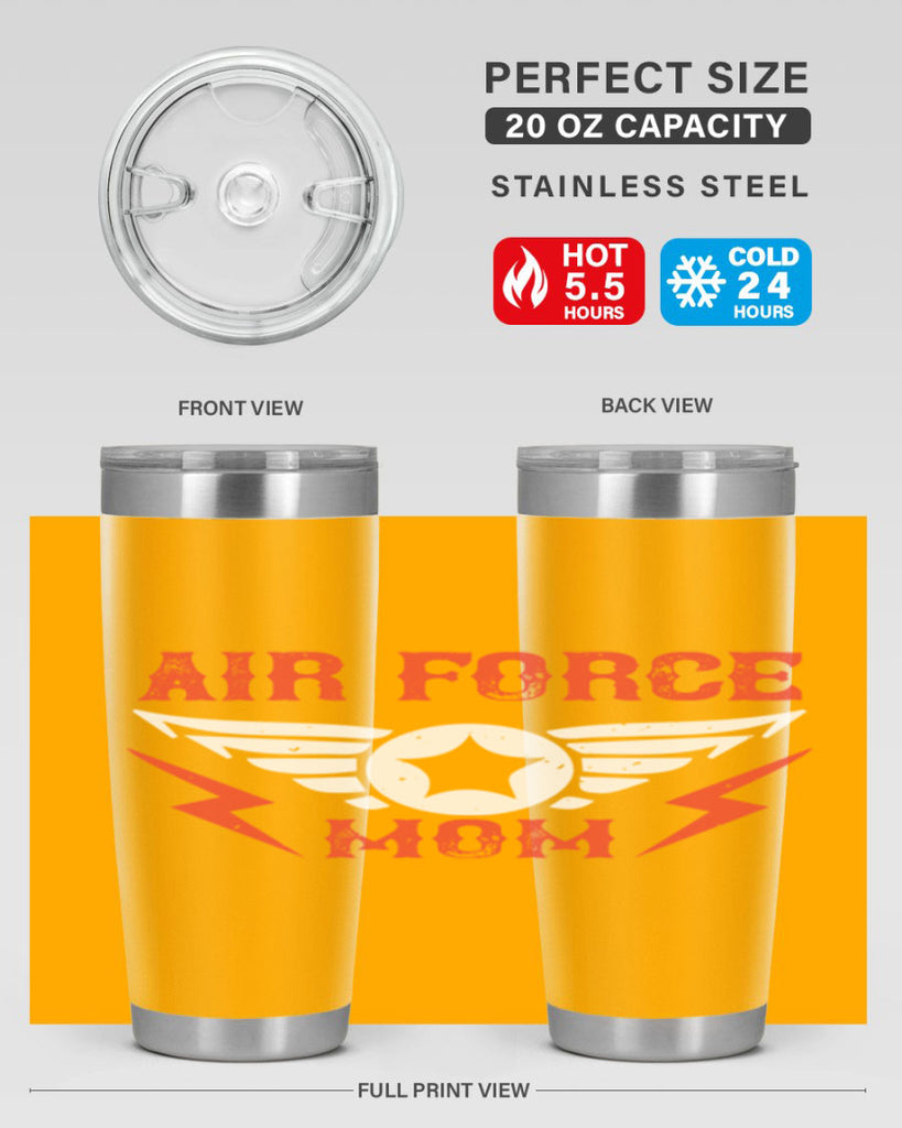 air force mom 225#- mom- Tumbler