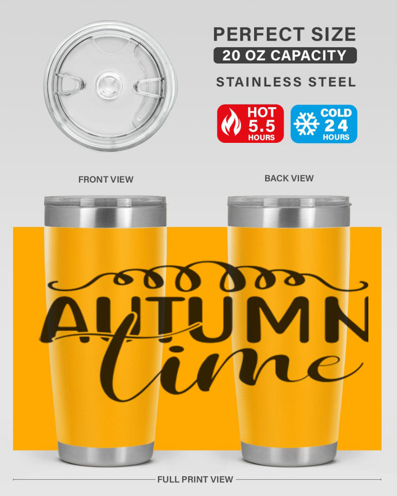 autumn time 36#- fall- Tumbler