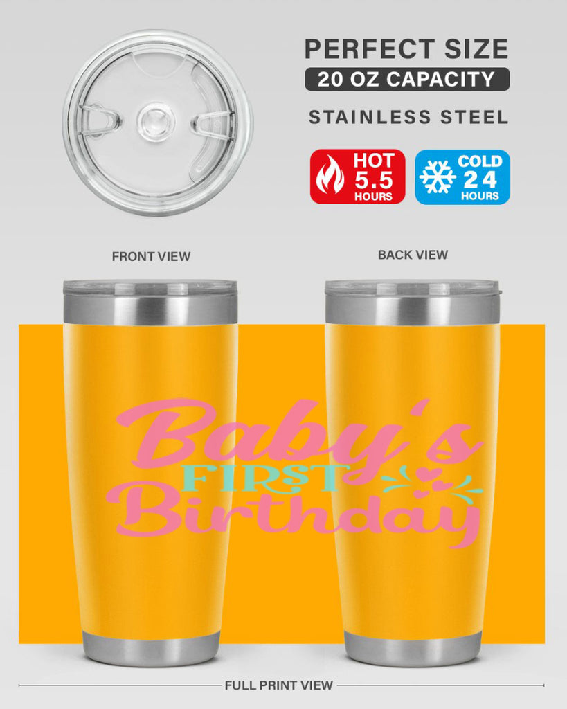 babys first birthday Style 288#- baby- tumbler