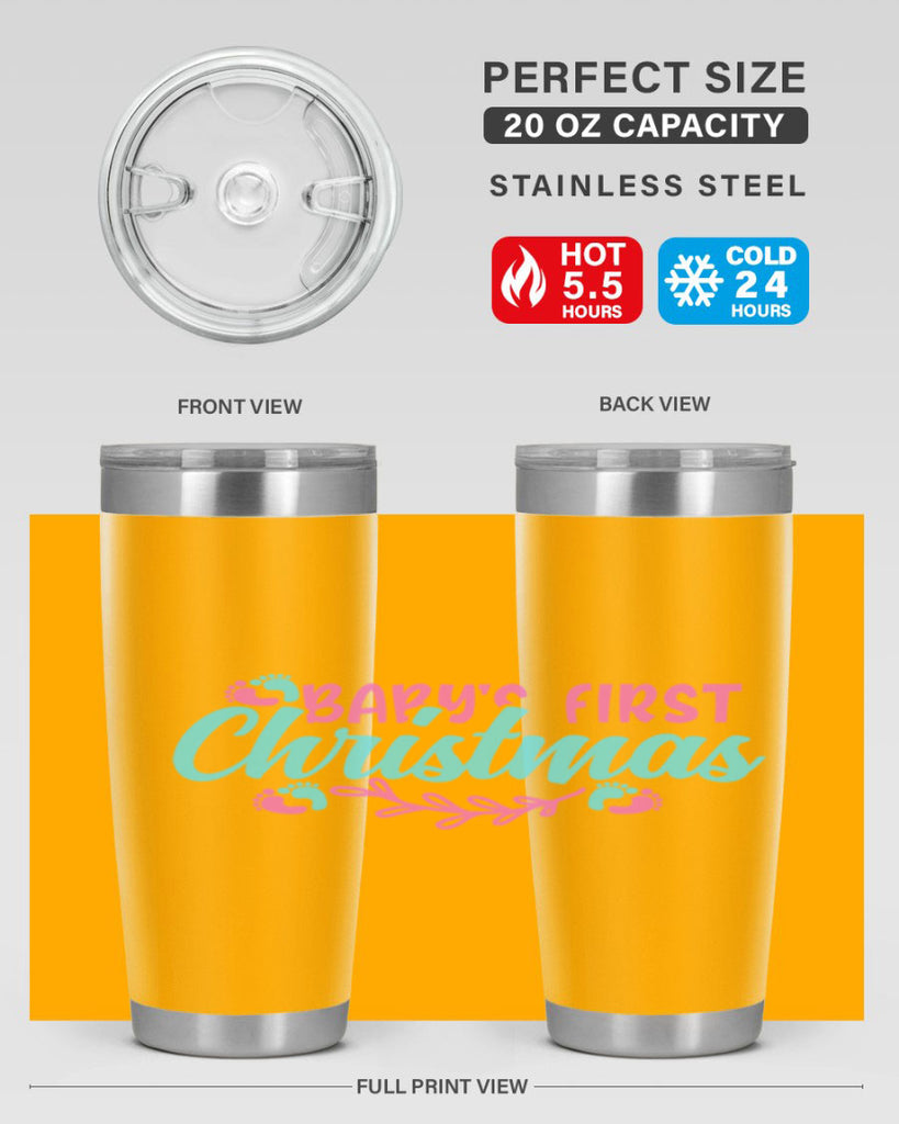 babys first christmas Style 287#- baby- tumbler