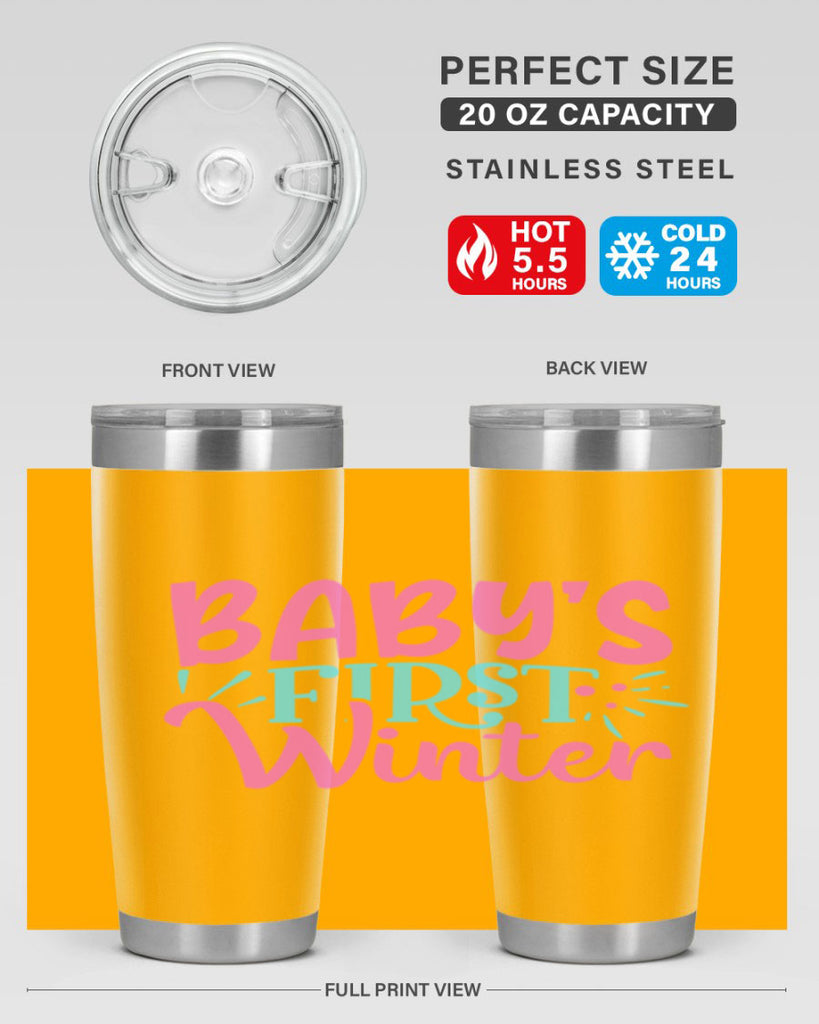babys first winter Style 280#- baby- tumbler