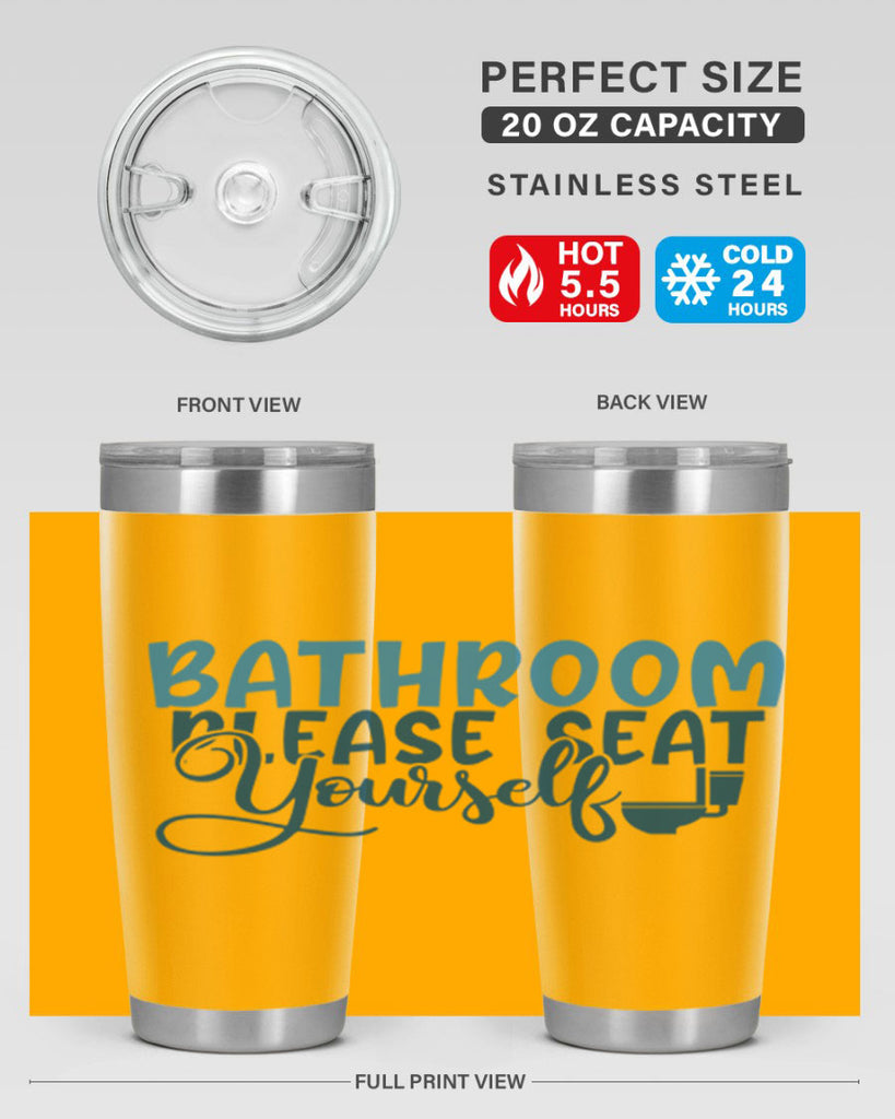 bathroom please seat yourself 92#- bathroom- Tumbler