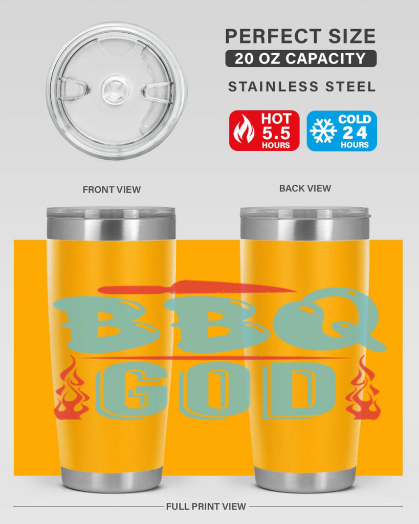 bbq god 28#- bbq- Tumbler