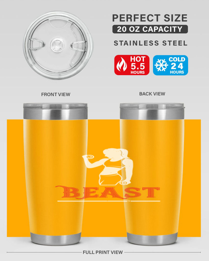 beast 102#- gym- Tumbler