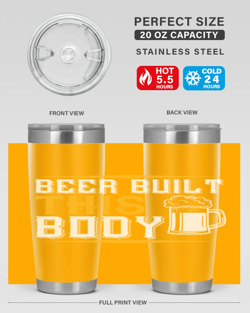 beer built this body 110#- beer- Tumbler