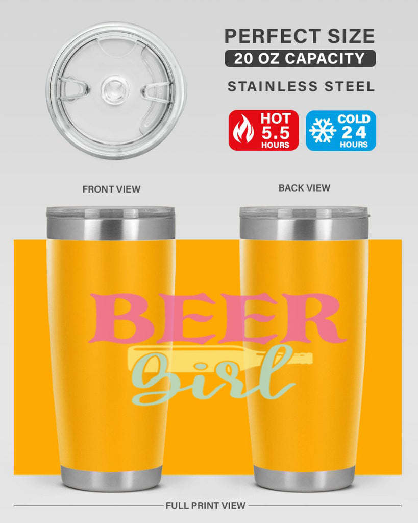 beer girl 132#- beer- Tumbler