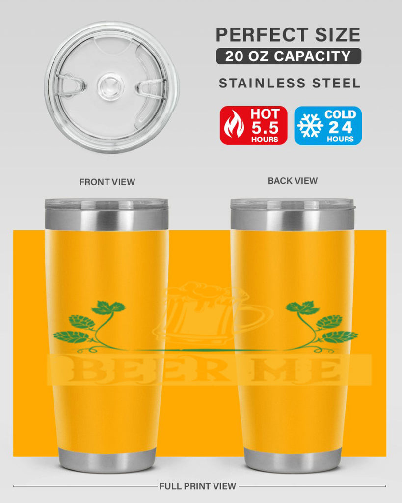 beer me 105#- beer- Tumbler