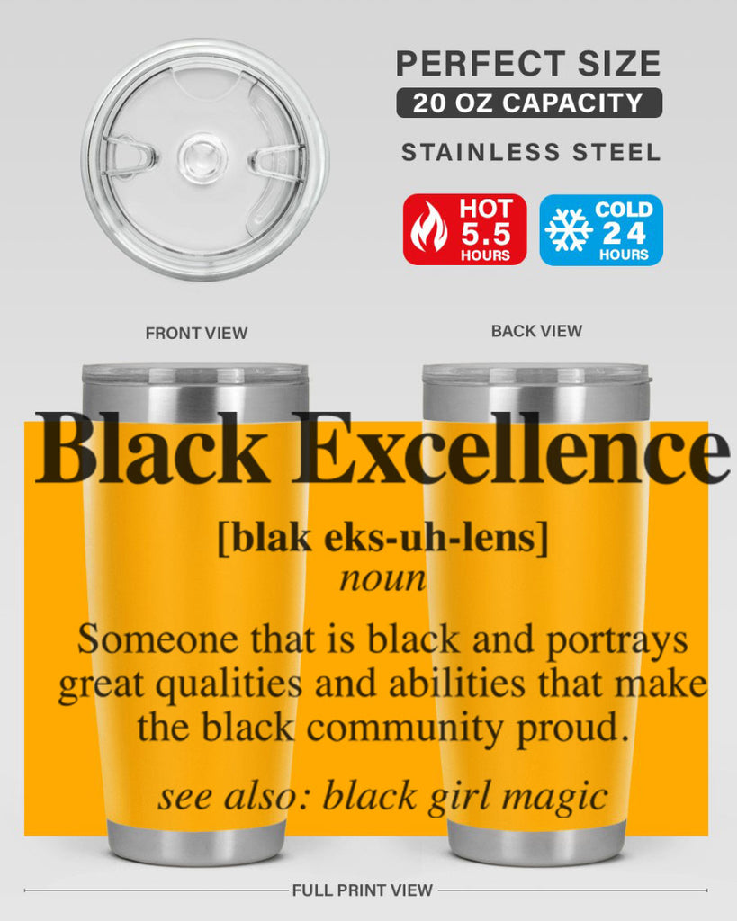 black excllence definition 209#- black words phrases- Cotton Tank