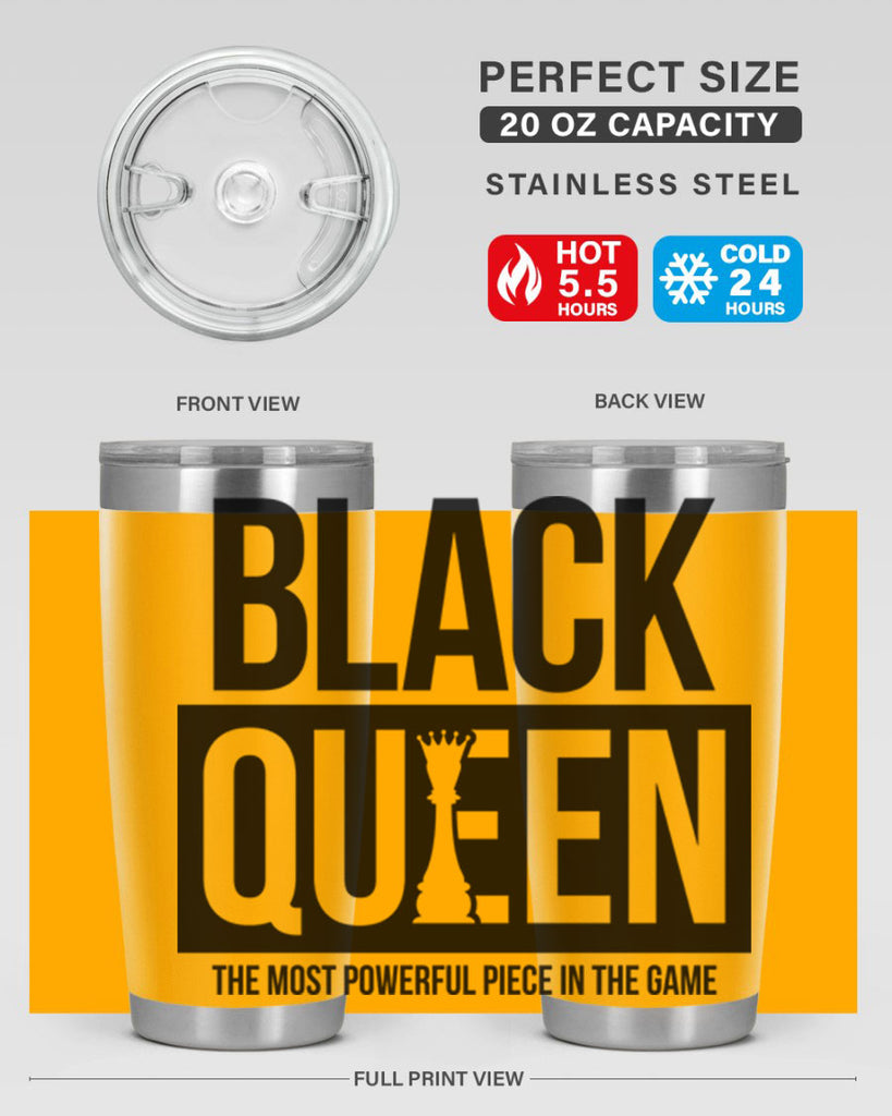 black queen chess 224#- black words phrases- Cotton Tank