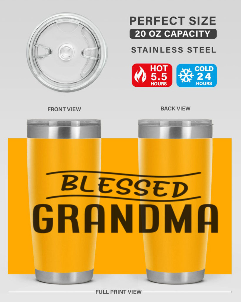 blessed grandma 62#- grandma - nana- Tumbler