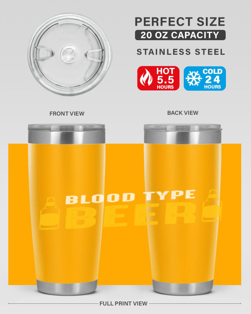 blood type beer 144#- beer- Tumbler