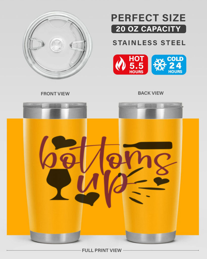 bottoms tup 209#- wine- Tumbler