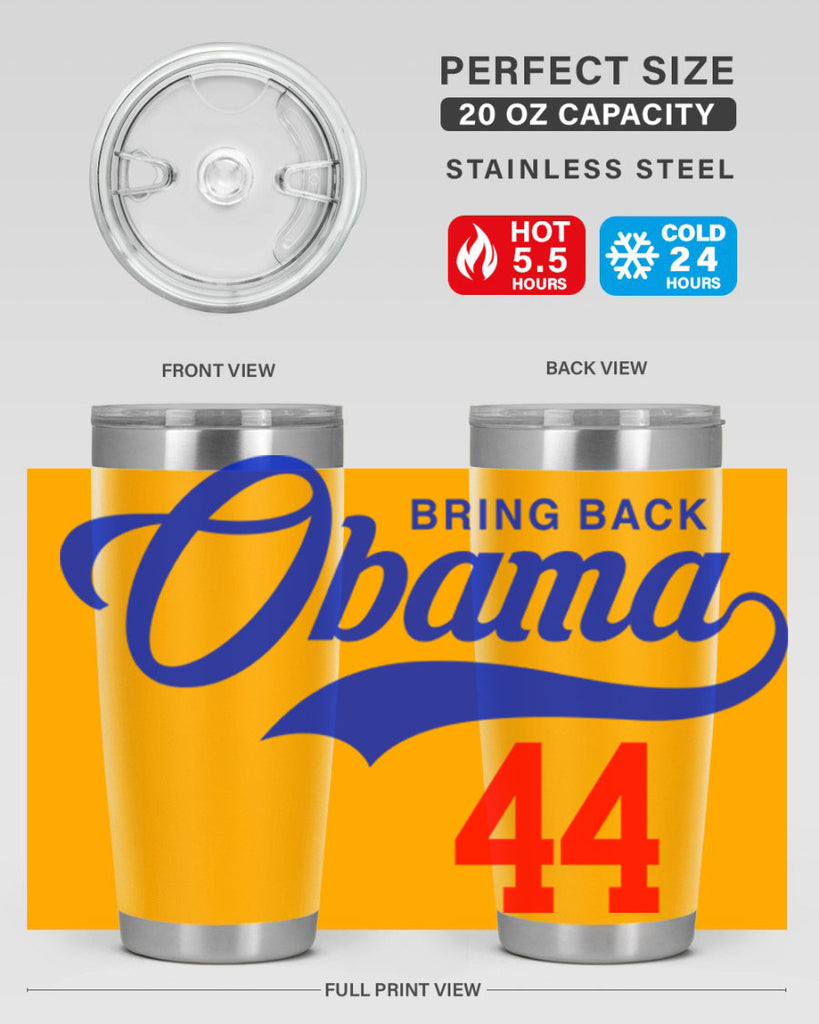 bring back obama jersey 191#- black words phrases- Cotton Tank