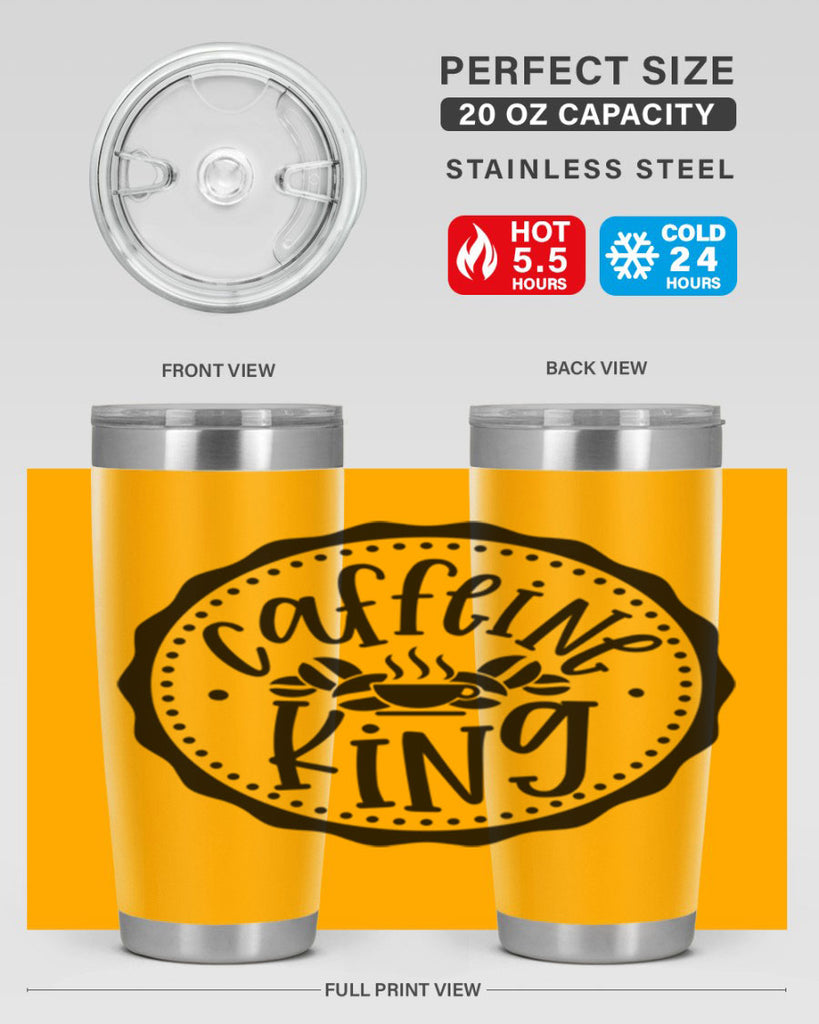 caffeine king 186#- coffee- Tumbler