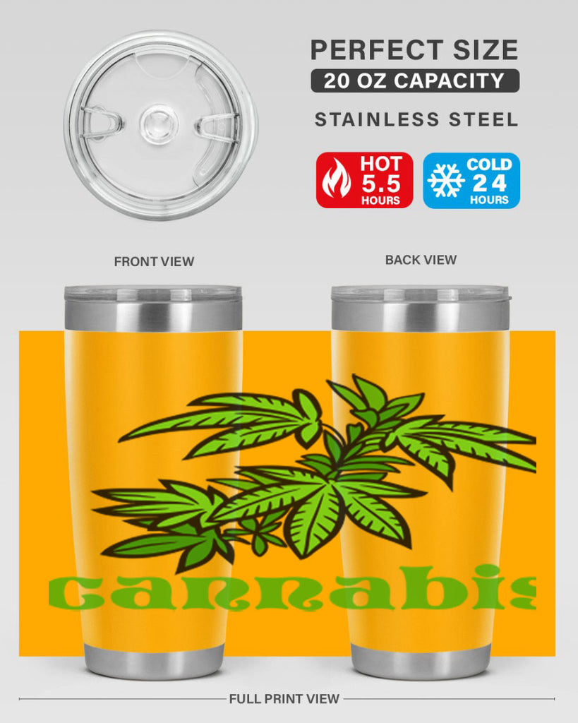 cannabis 38#- marijuana- Tumbler