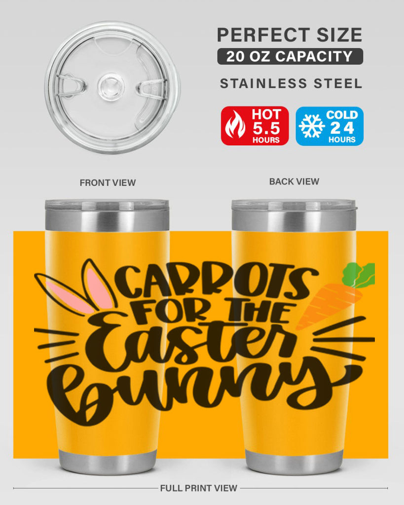 carrots for the easter bunny 66#- easter- Tumbler