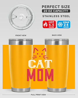 cat mom Style 34#- cat- Tumbler