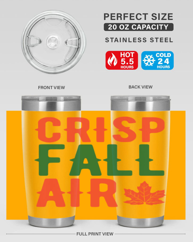 crisp fall air 62#- fall- Tumbler