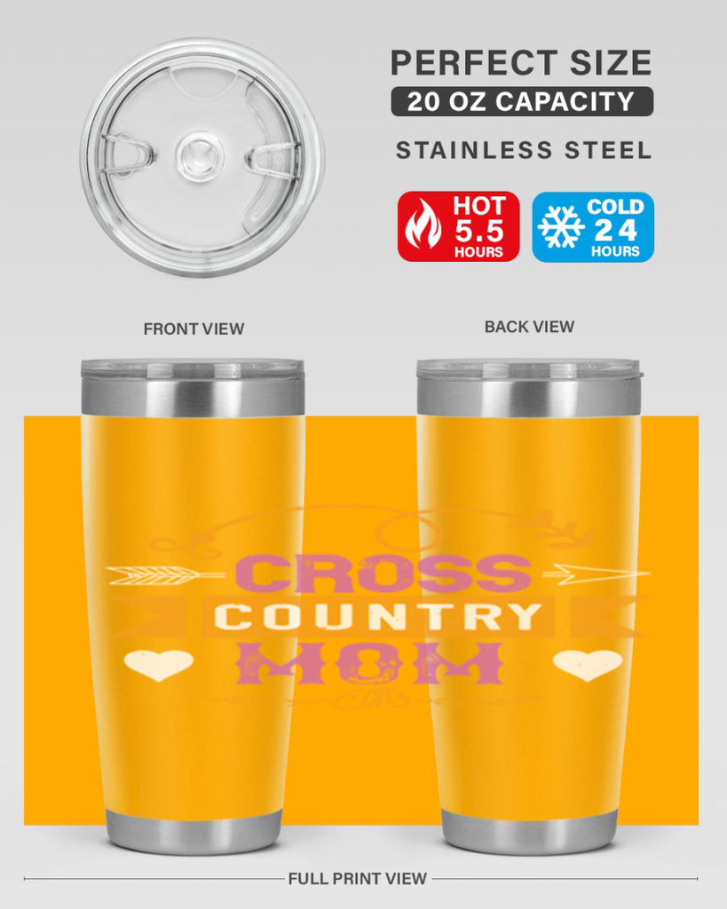 cross country mom 190#- mom- Tumbler