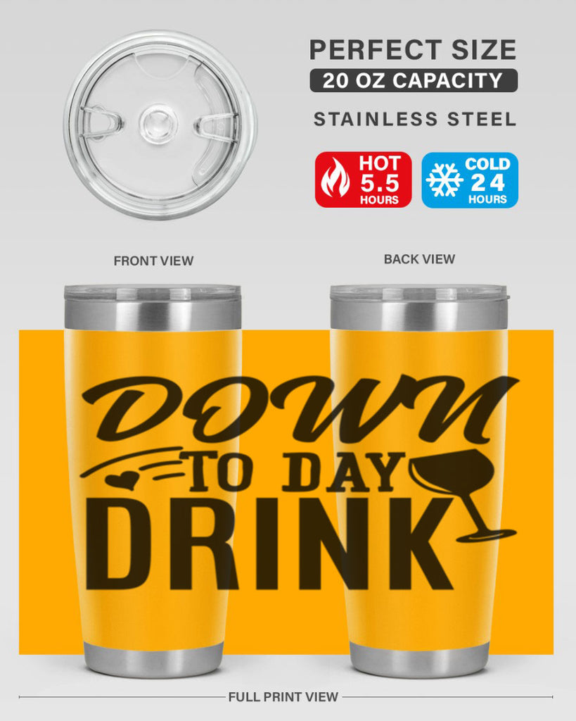 down to day drink 130#- beer- Tumbler