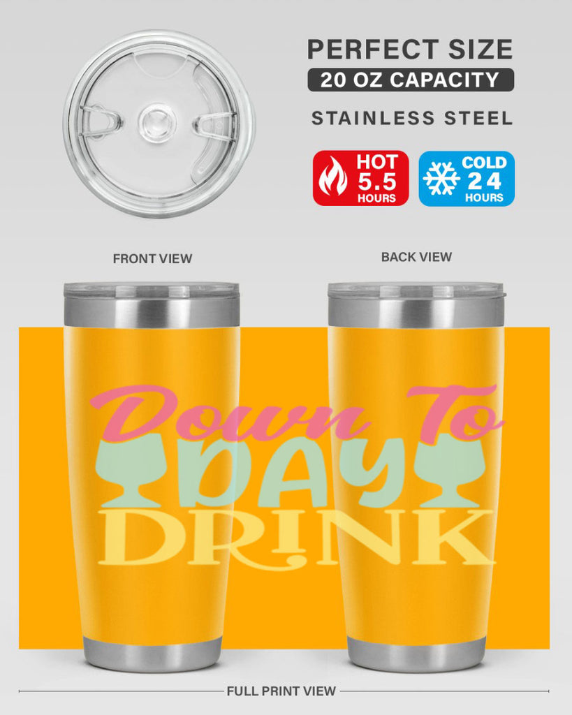 down to day drink 131#- beer- Tumbler