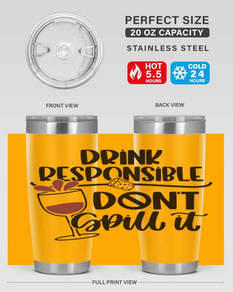 drink responsible dont 57#- wine- Tumbler