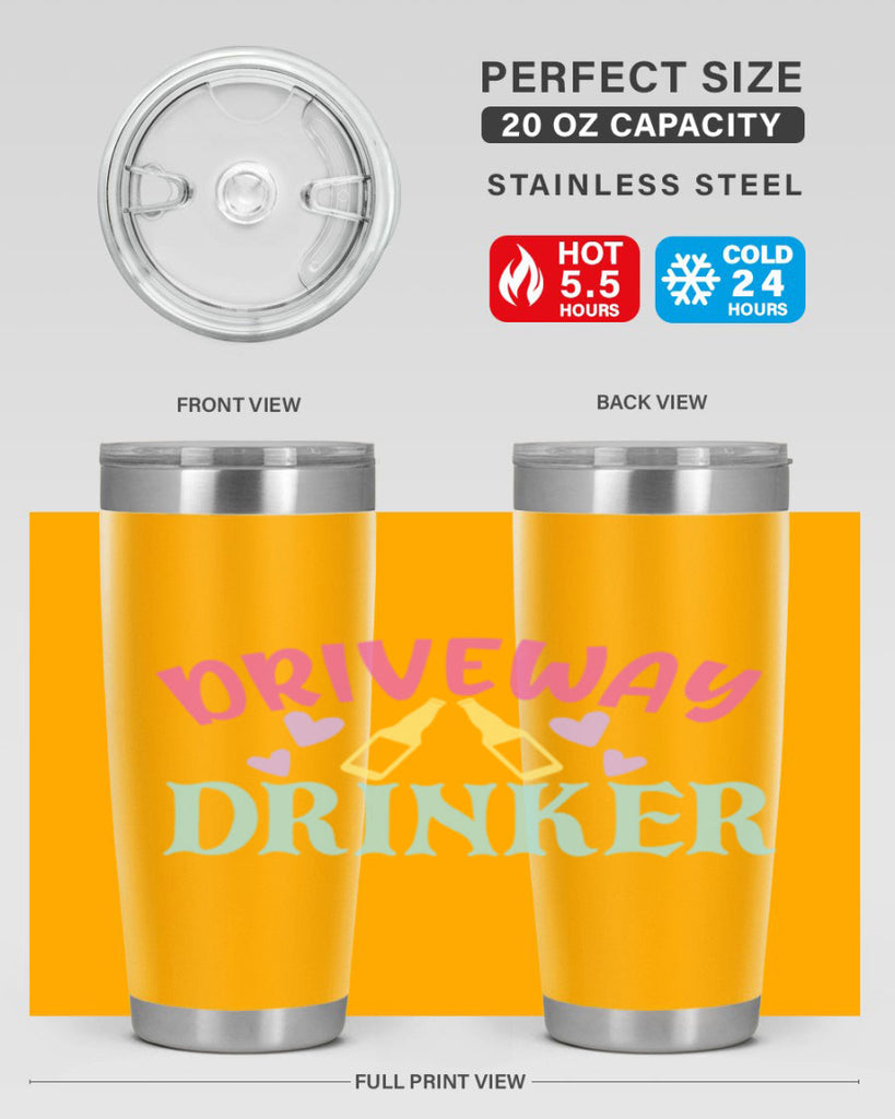 driveway drinker 127#- beer- Tumbler