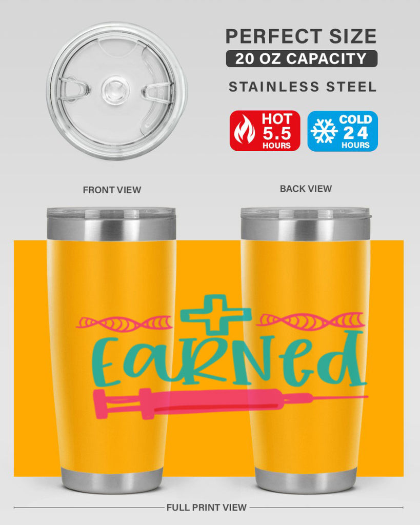 earned Style 389#- nurse- tumbler