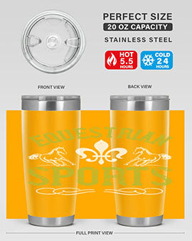 equestrian sports Style 55#- horse- Tumbler