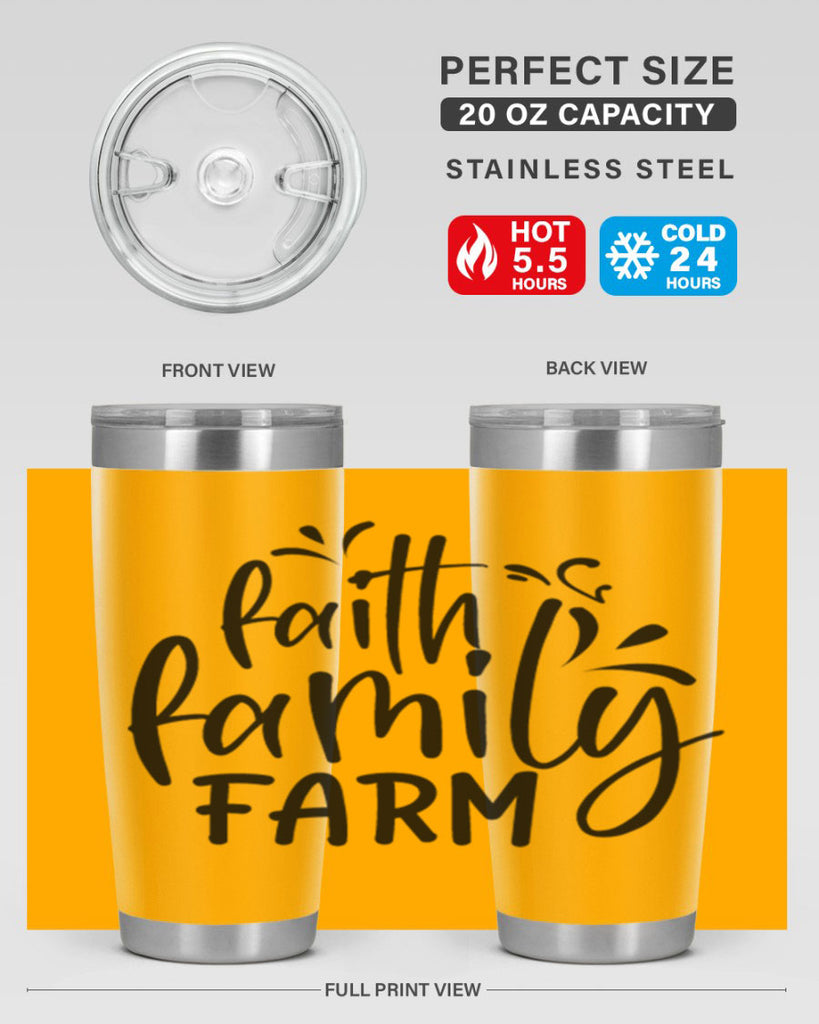 faith family farm 44#- family- Tumbler