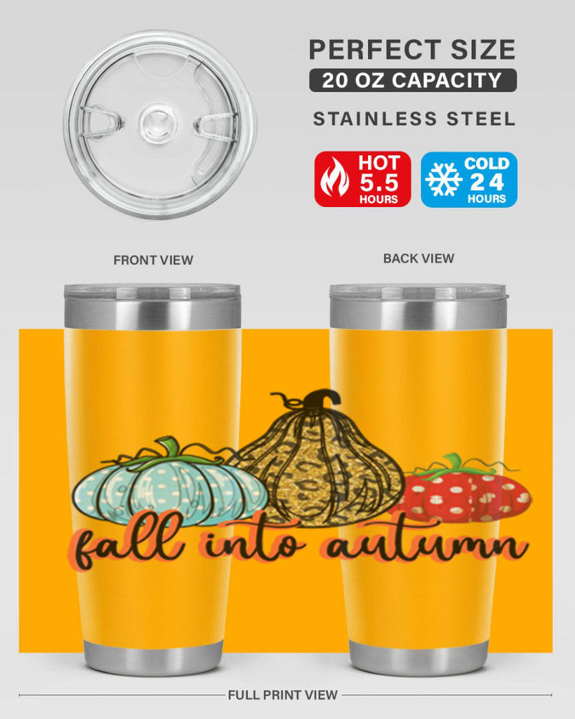 fall into autumn 105#- fall- Tumbler