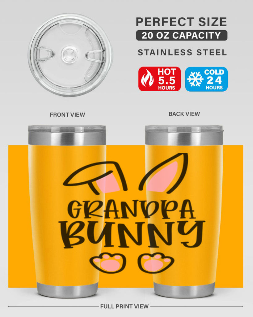 familygrandpa bunny 50#- easter- Tumbler