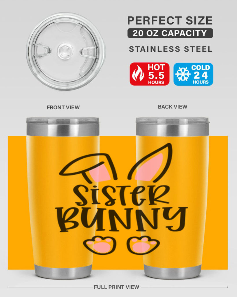 familysister bunny 47#- easter- Tumbler