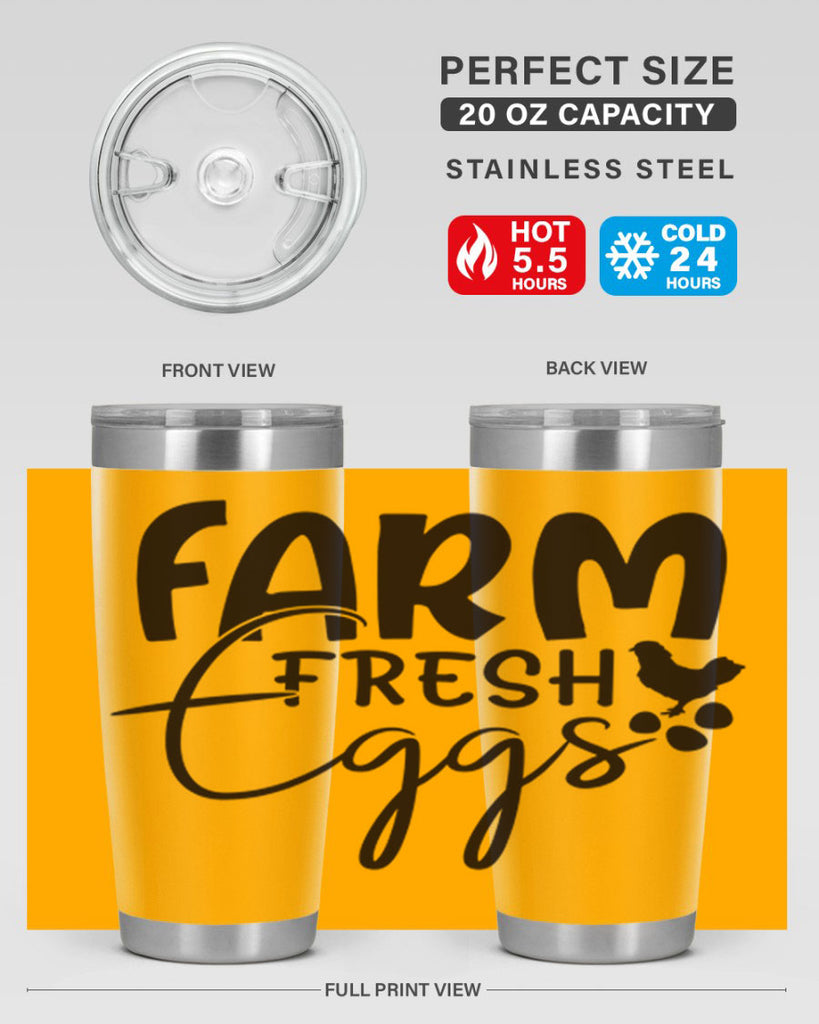 farm fresh eggs 103#- kitchen- Tumbler