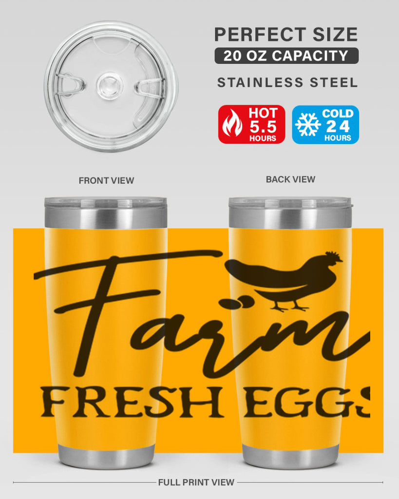 farm fresh eggs design 104#- kitchen- Tumbler