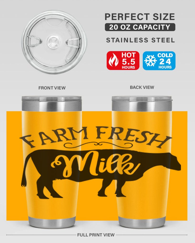 farm fresh milk 101#- kitchen- Tumbler