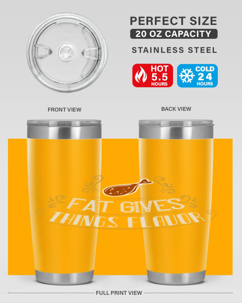 fat gives things flavor 41#- cooking- Tumbler