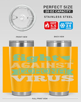 fight against corona virus Style 40#- corona virus- Cotton Tank