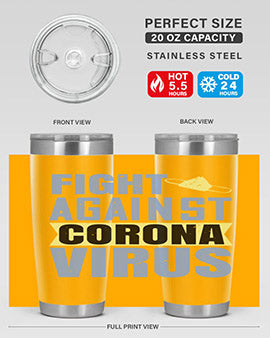 fight against corona virus Style 42#- corona virus- Cotton Tank