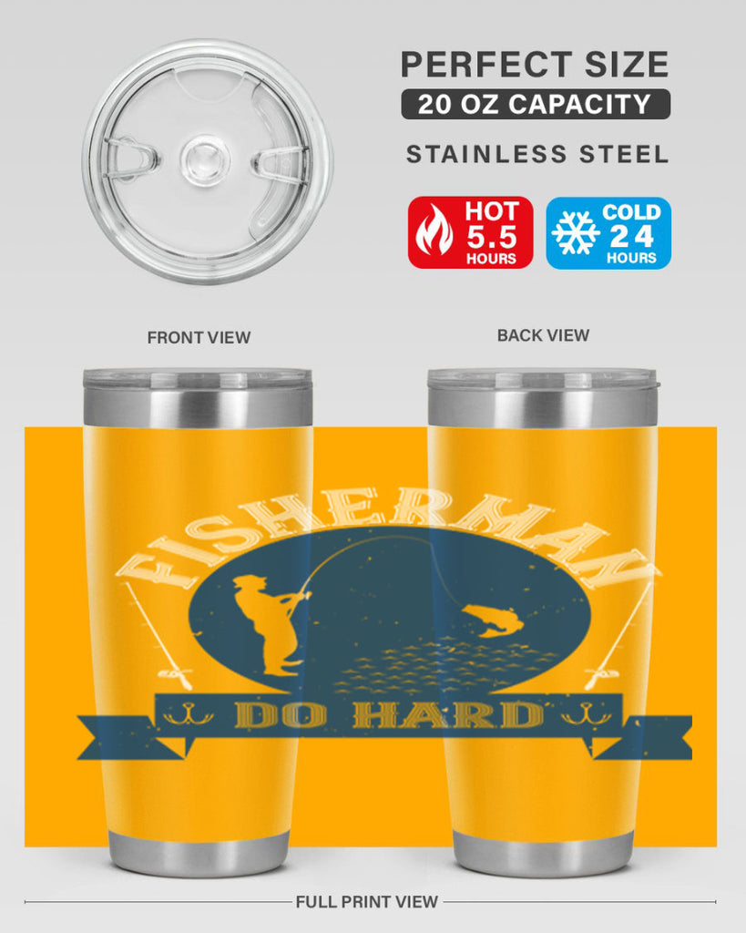 fisherman do hard 276#- fishing- Tumbler