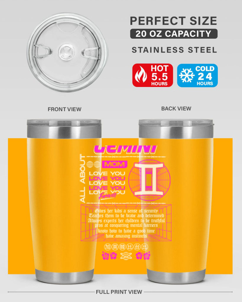 gemini 244#- zodiac- Tumbler