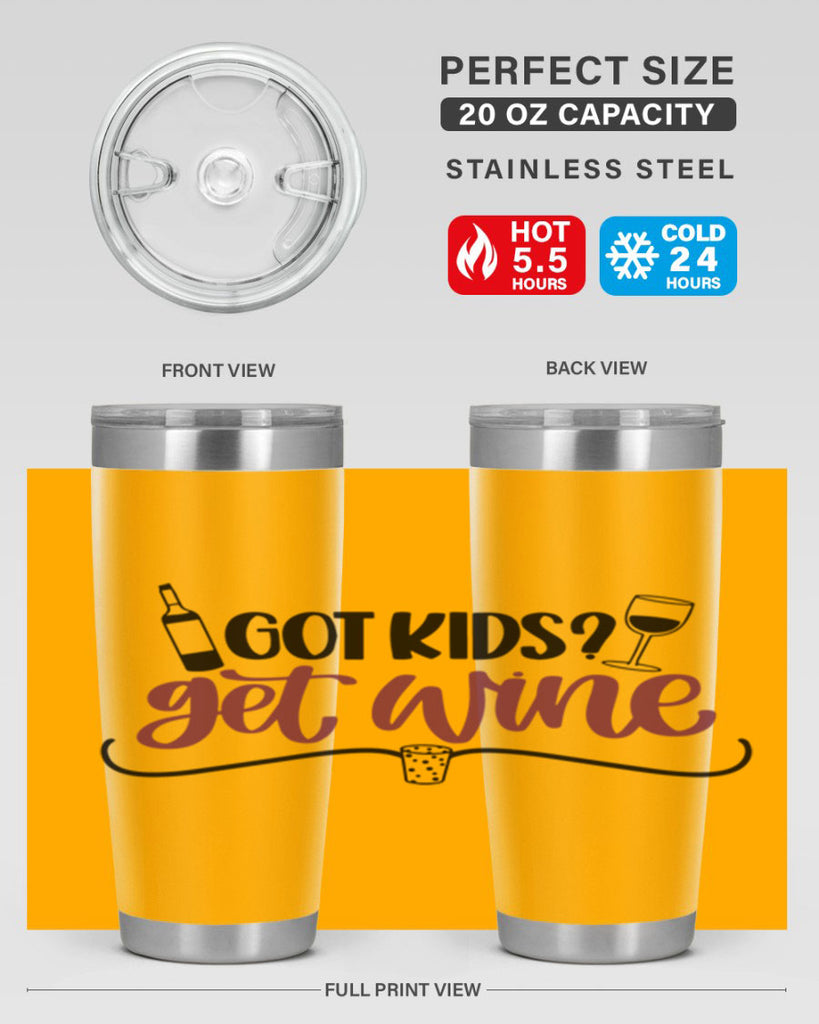 got kids get wine 53#- wine- Tumbler