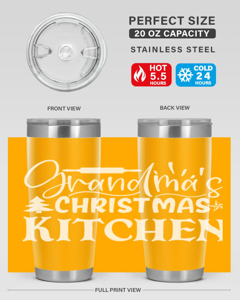 grandmas christmas kitchen 35#- kitchen- Tumbler