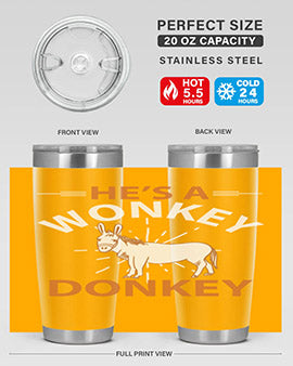 he’s a wonky donkey Style 4#- donkey- Tumbler