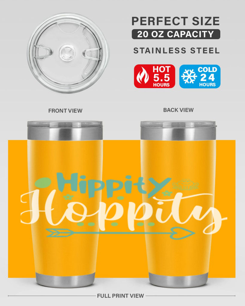 hippity hoppity 75#- easter- Tumbler